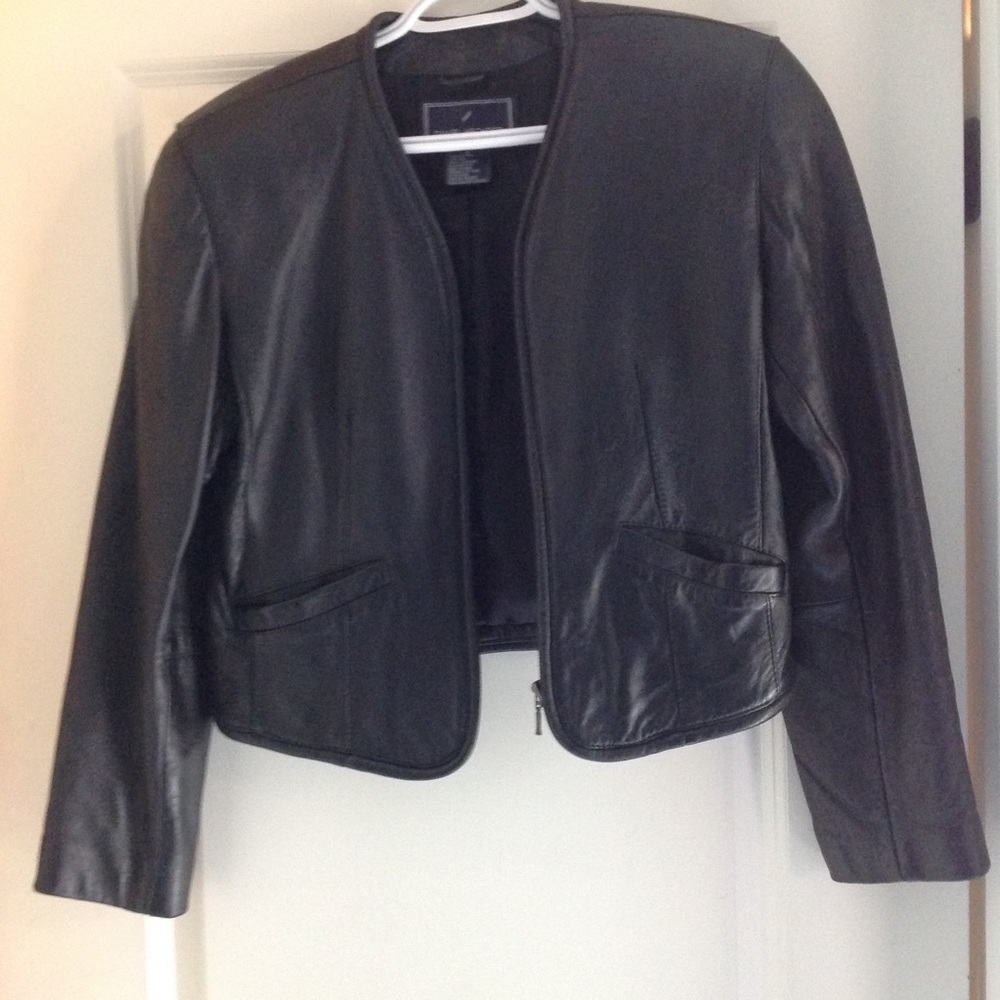 Ladies leather jacket